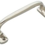 Handgreep Haags model 120 mm nikkel
