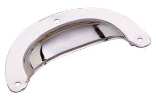 Schelpgreep 96x43mm vernikkeld