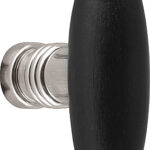 Meubelknop Timeless 1934M Glans Nikkel/ebbenhout