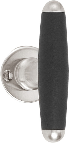 Deurkruk Timeless 1932TMRR38 Mat Nikkel/Ebbenhout