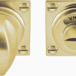 Toiletgarnituur Timeless GRVVBWC8 Messing Ongelakt