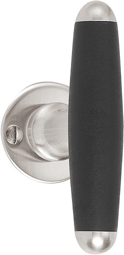 Deurkruk Timeless 1932TMRR50 Mat Nikkel/Ebbenhout