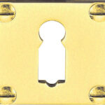 Sleutelplaatje Timeless GSNV38 Messing Ongelakt