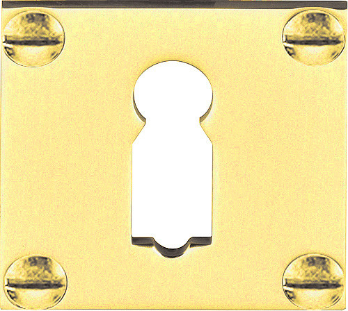 Sleutelplaatje Timeless GSNV38 Messing Ongelakt