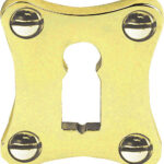 Sleutelplaatje Timeless MSNK37 Messing Ongelakt