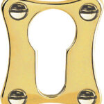 Cilinderplaatje Timeless MSYK37 Messing Ongelakt