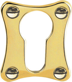 Cilinderplaatje Timeless MSYK37 Messing Ongelakt