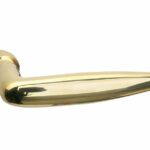 Deurkruk Dudok messing ongelakt