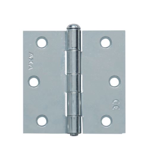 AXA Ongelagerd scharnier 76x76x2 met rechte hoeken promopack 10+2 gratis