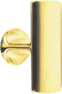 Meubelknop Timeless 1929M Messing Ongelakt 41 mm