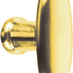 Meubelknop Timeless 1938M Messing Ongelakt 45 mm