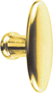 Meubelknop Timeless 1938M Messing Ongelakt 45 mm