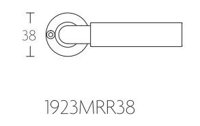 Deurklink TIMELESS 1923MRR38 glans nikkel - Afbeelding 2