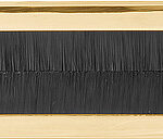 Tochtborstel Timeless F535BI Messing Ongelakt