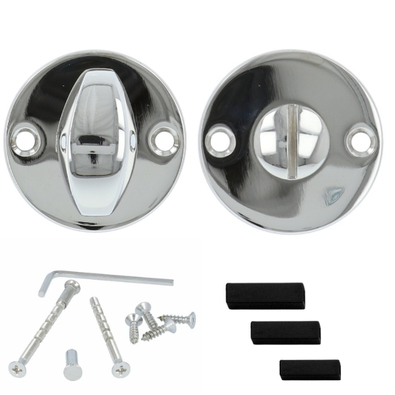 Toiletgarnituur TIMELESS MRR50MWC glans nikkel - Afbeelding 5