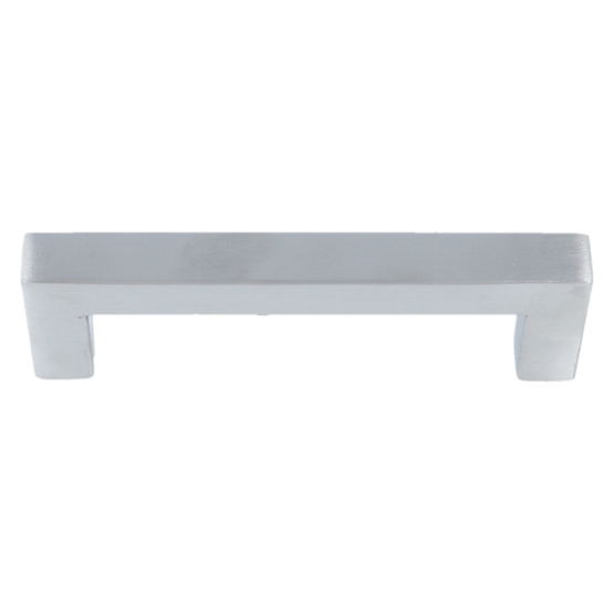 Greep recht RVS 96 mm