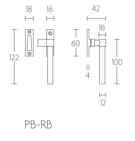 Raamboompje PIET BOON PB-RB links mat wit - Afbeelding 2