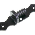 Plaatduim 16 mm Zwart