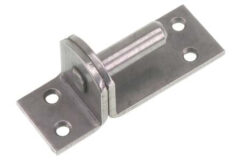 Plaatduim 13 mm RVS