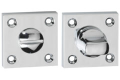 Rozet OD01 chroom Vierkant WC