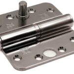 Kogelstift paumelle Ronde hoek SKG*** 89x89 mm links Staal