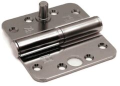 Kogelstift paumelle Ronde hoek SKG*** 89x89 mm links Staal