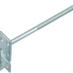 Moerduim Verzinkt - M12 X 220 mm