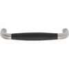 Meubelgreep Timeless MG1932-128 Mat Nikkel/Ebbenhout 128 mm