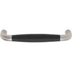 Meubelgreep Timeless MG1932-128 Mat Nikkel/Ebbenhout 128 mm