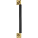 Deurgreep Timeless MG1930A Messing Ongelakt/Ebbenhout