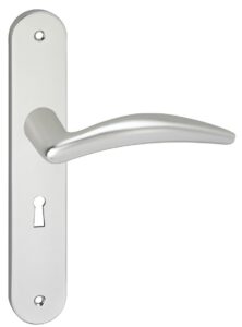 Deurkruk Windsor op schild Ovaal SL56 Aluminium