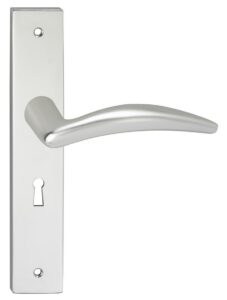 Deurkruk Windsor op schild Vierkant SL56 Aluminium