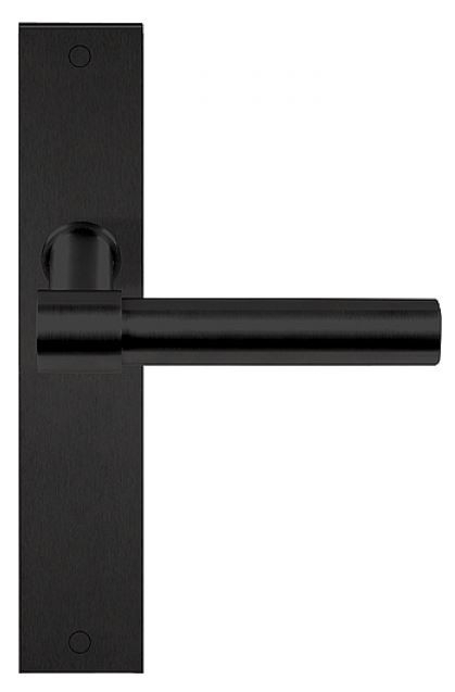 Deurklink op schild toiletsluiting PIET BOON PBL20XLP236 WC63/8 mat zwart