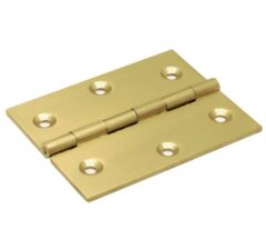 Smalscharnier 60x50 mm massief messing