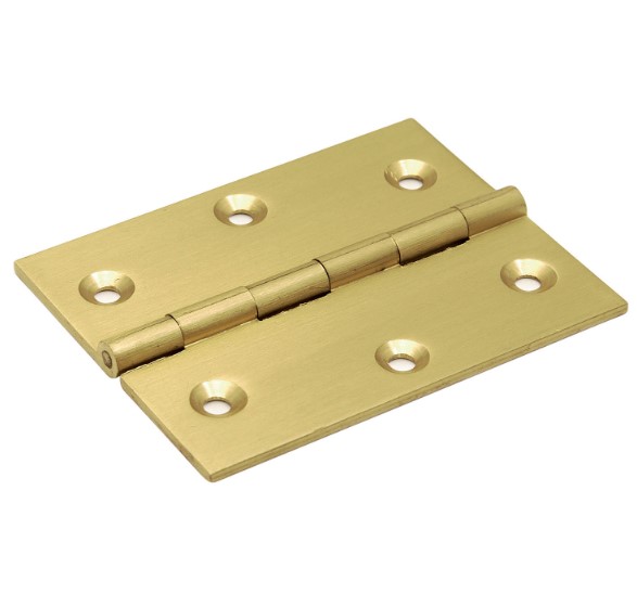 Smalscharnier 60x50 mm massief messing