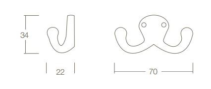 Intersteel Jashaak scheepsmodel dubbel chroom - Afbeelding 2