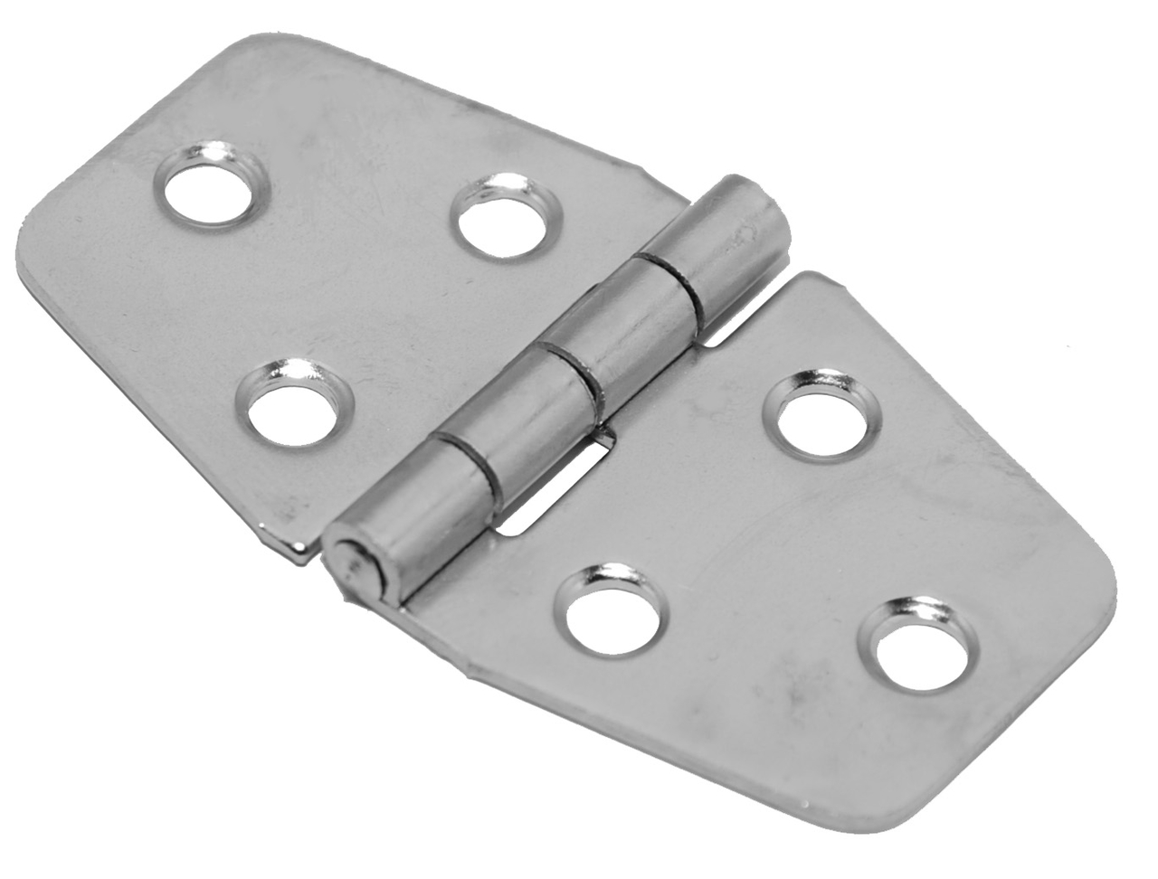 Klepscharnier RVS Gepolijst Vaste Pen 40x70 mm