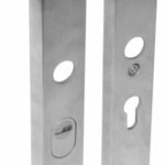 Intersteel Veiligheidsschilden PC55 met kerntrek beveiliging kruk/kruk SKG3 RVS