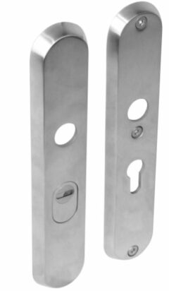 Intersteel Veiligheidsschilden PC55 met kerntrek beveiliging kruk/kruk SKG3 RVS