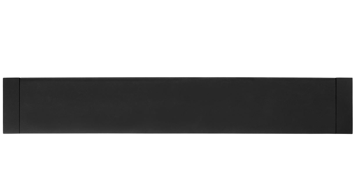 Binnen Briefplaat Square LSQ380BI Mat Zwart