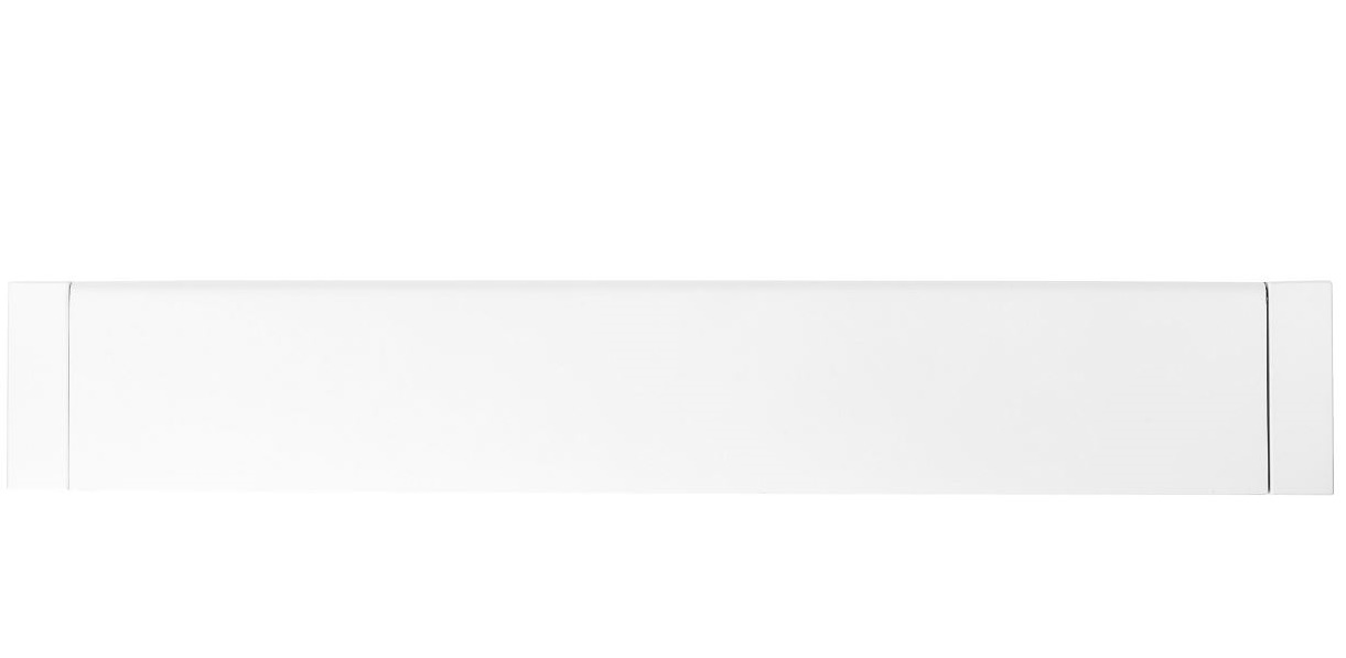 Binnen Briefplaat Square LSQ380BI Mat Wit