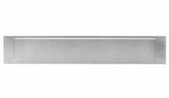 Briefplaat Square LSQ380 Mat RVS