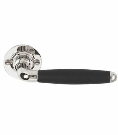 Deurkruk Timeless 1932XLGRR50 Glans Nikkel/Ebbenhout