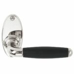 Deurkruk Timeless 1932GRO Glans Nikkel/Ebbenhout