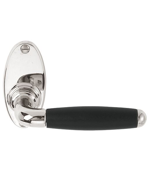 Deurkruk Timeless 1932GRO Glans Nikkel/Ebbenhout