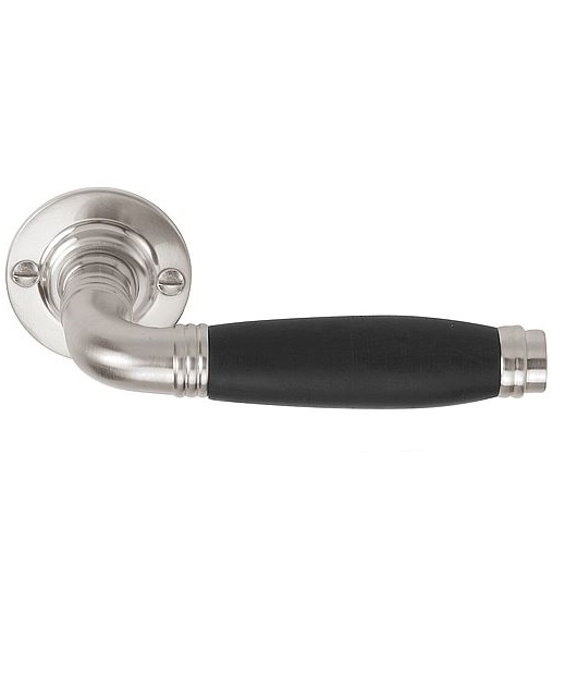 Deurkruk Timeless 1934GRR50 Mat Nikkel/Ebbenhout