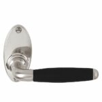 Deurkruk Timeless 1932GRO Mat Nikkel/Ebbenhout