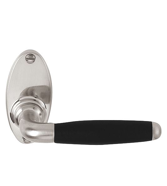 Deurkruk Timeless 1932GRO Mat Nikkel/Ebbenhout