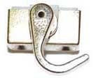 MLM Goldin Spanjolet Sluithaak Links Vernikkeld