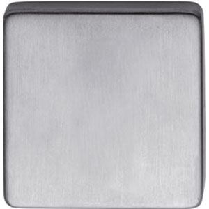 Intersteel afdekplaatje vierkant rvs